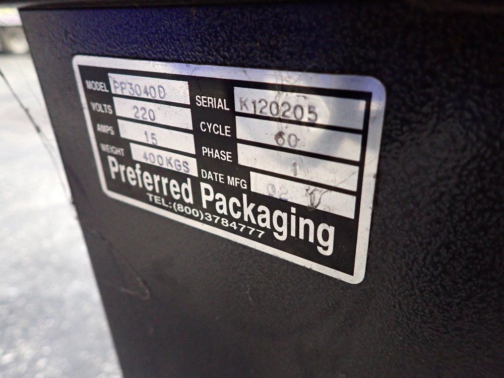 Preferred Packaging Systems L Bar Sealer