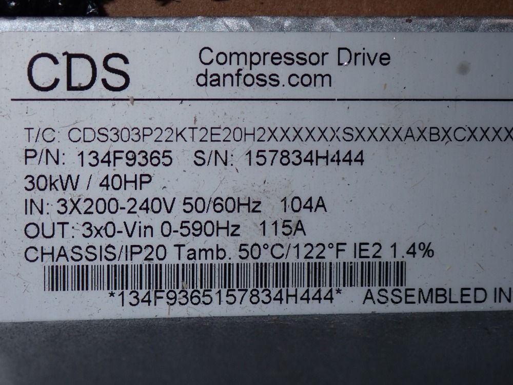 Danfoss Danfoss Compressor Drive