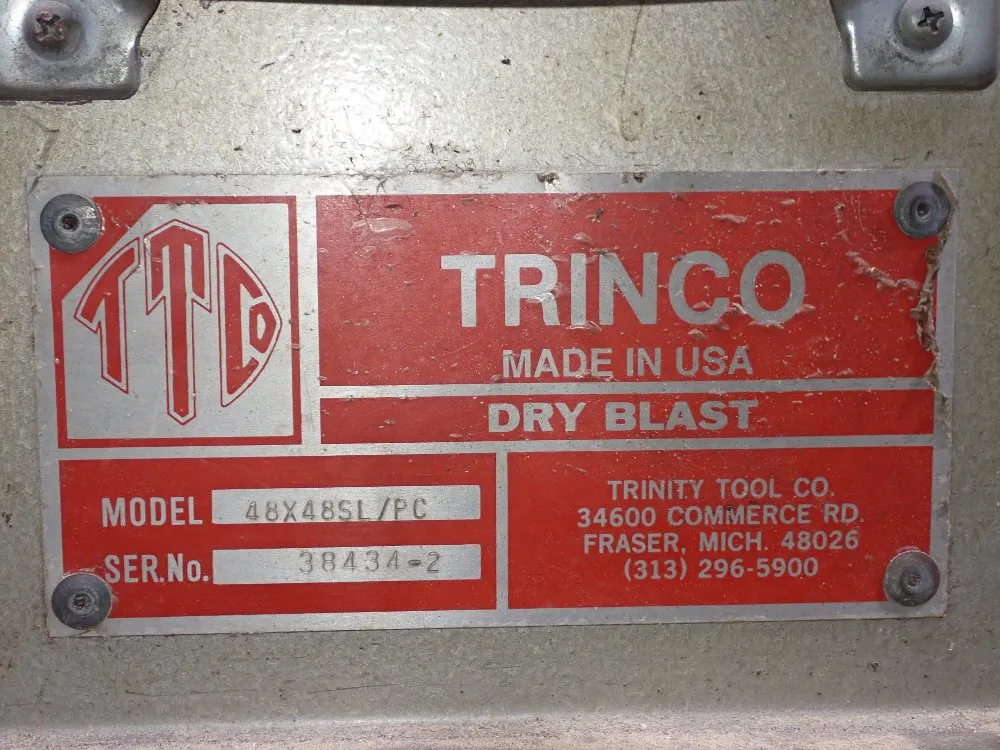 Trinco Trinco 48x48slpc Blast Cabinet