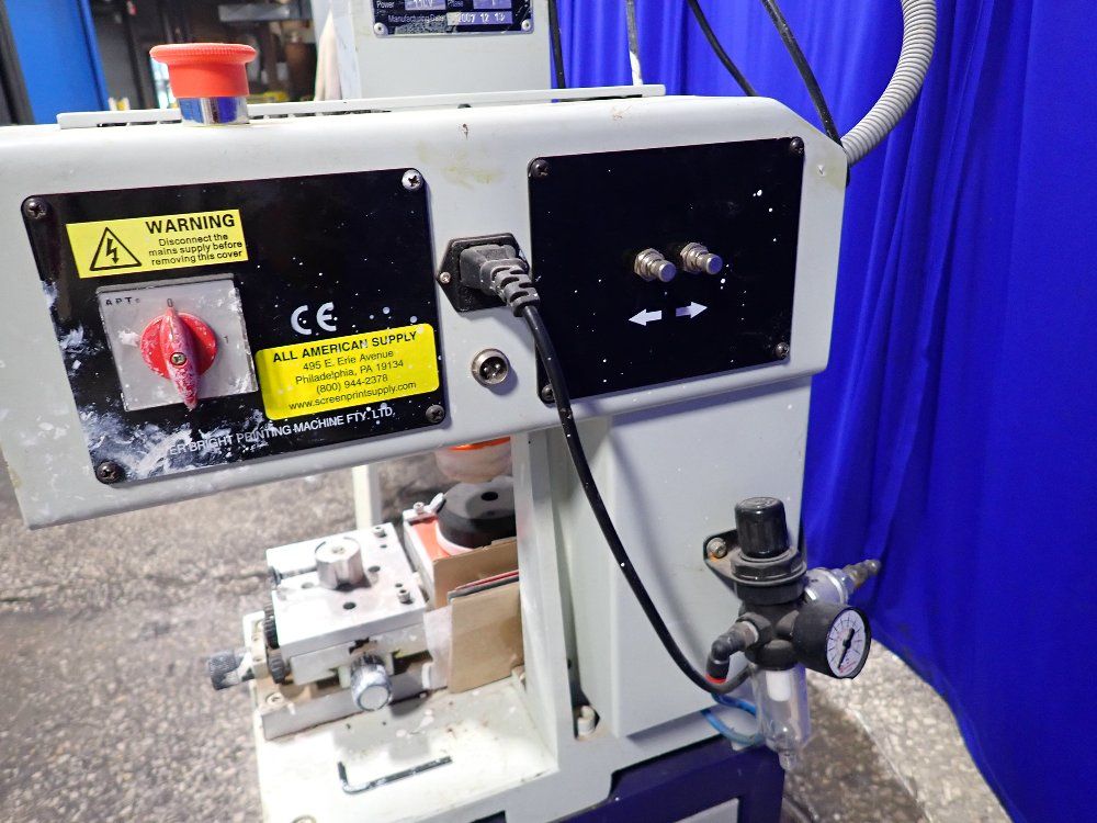 All American Pad Printing Machine