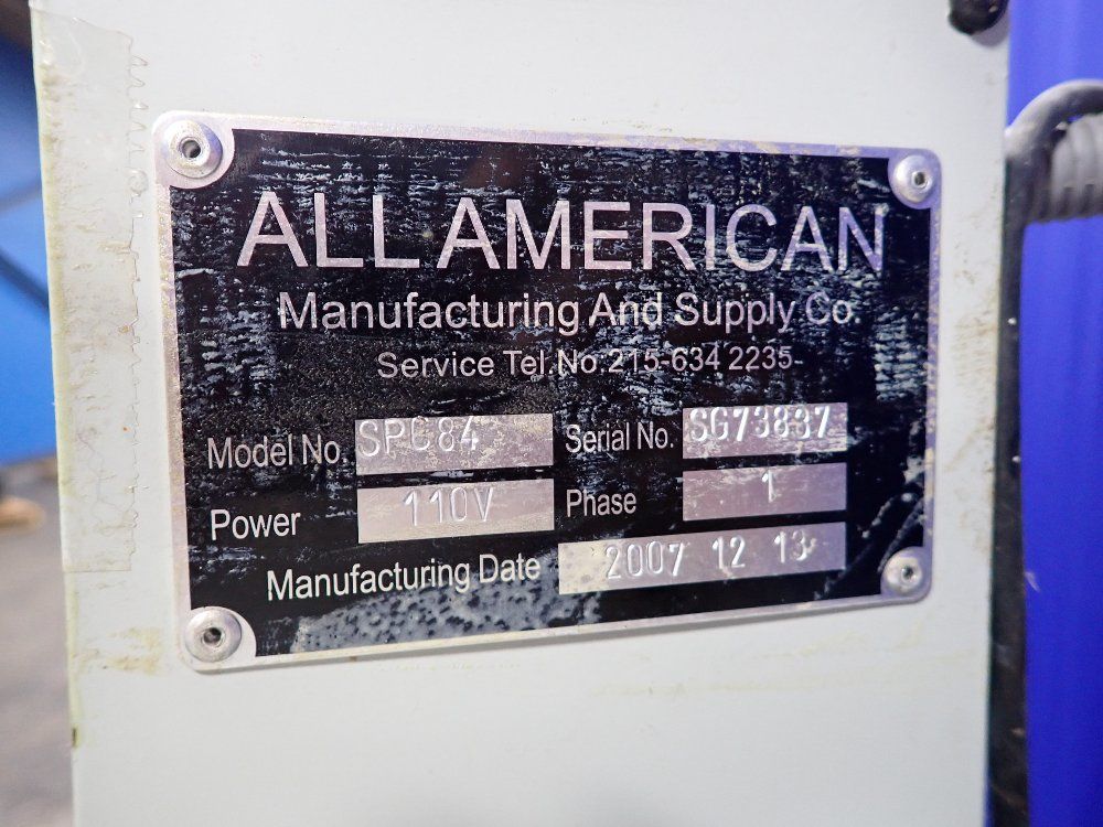 All American Pad Printing Machine