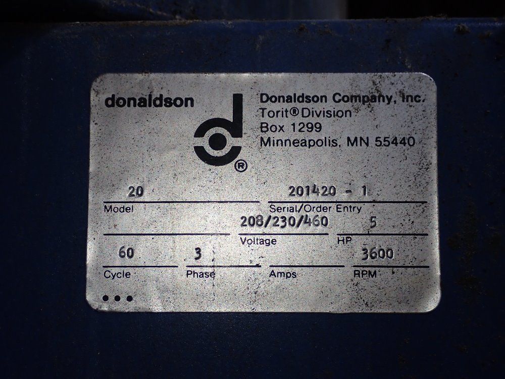 Torit Donaldson Dust Collector