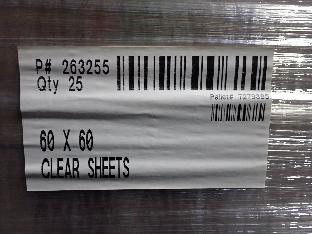  Clear Sheet Rolls