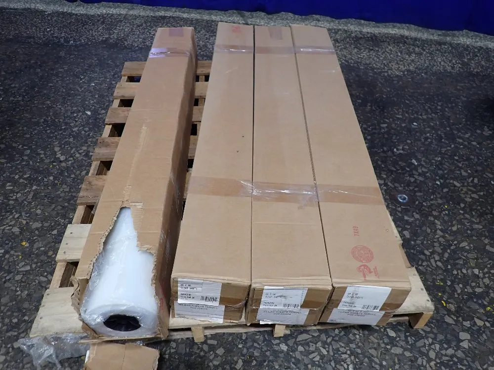 60" X 60" Clear Sheet Rolls
