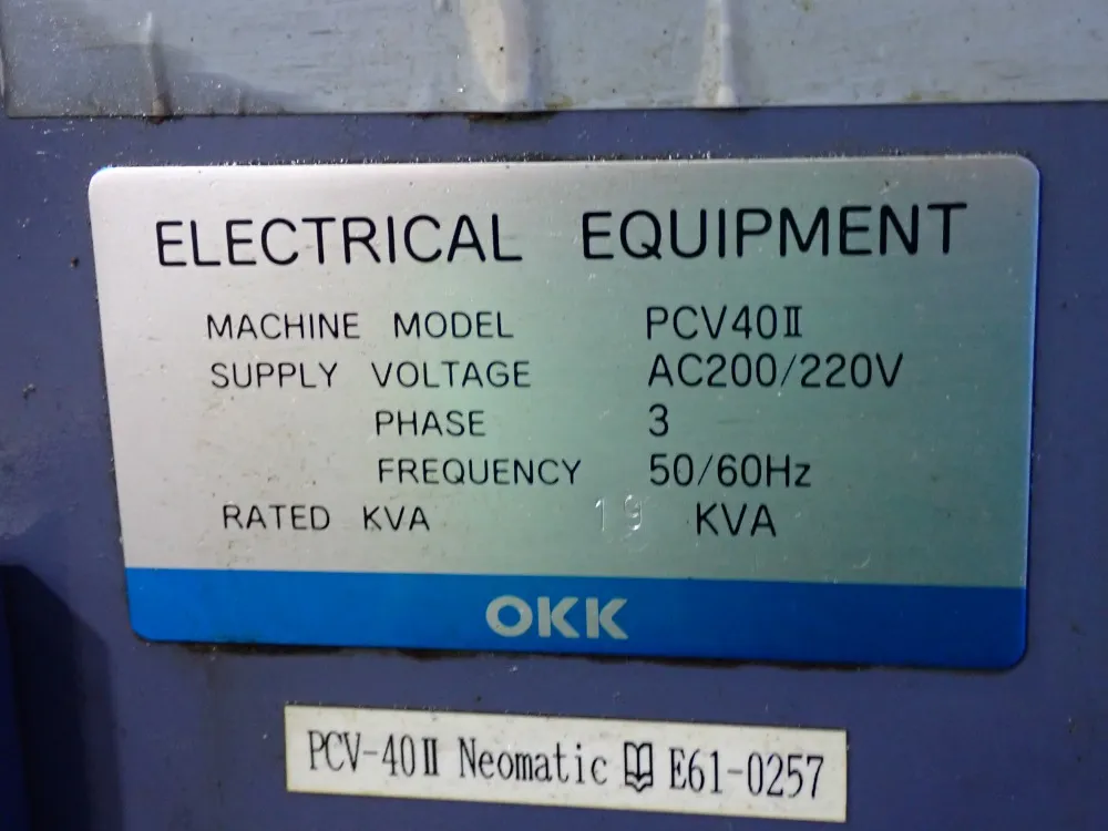 Okk Okk Pcv40ii Vmc