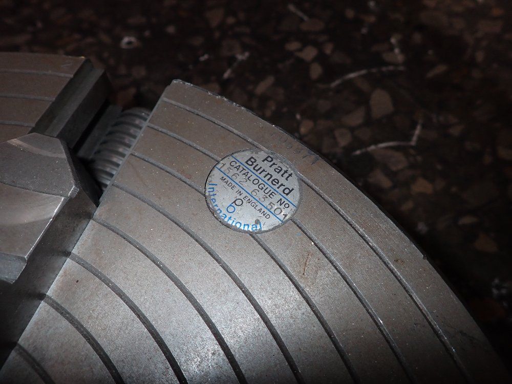 Pratt Burnerd 14 4 Jaw Chuck
