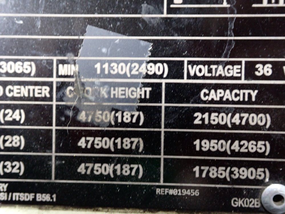 Nissan Nissan Cwp02l25s Electric Forklift