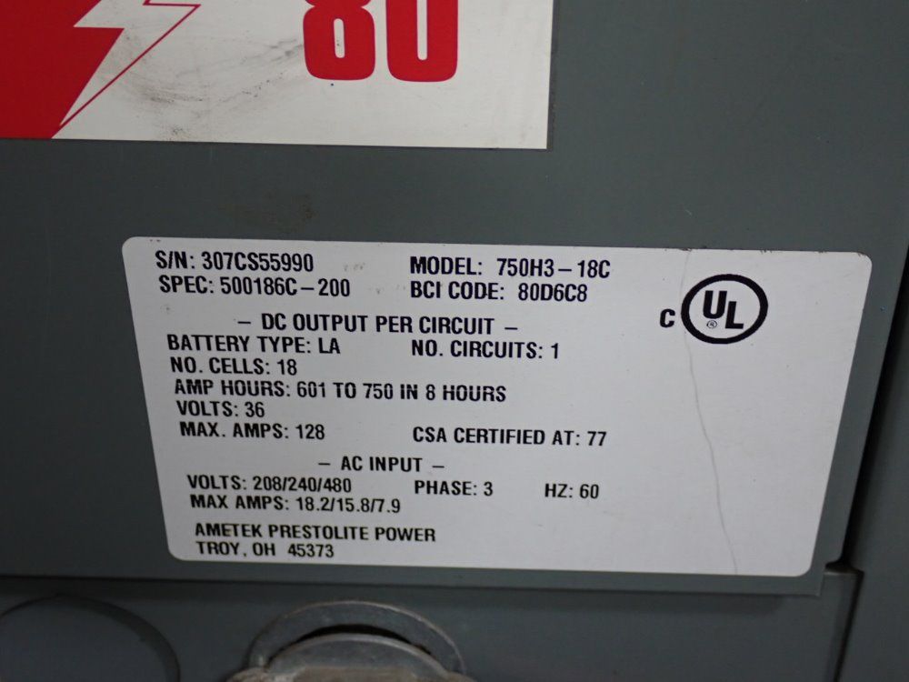 Ametek  Battery Charger