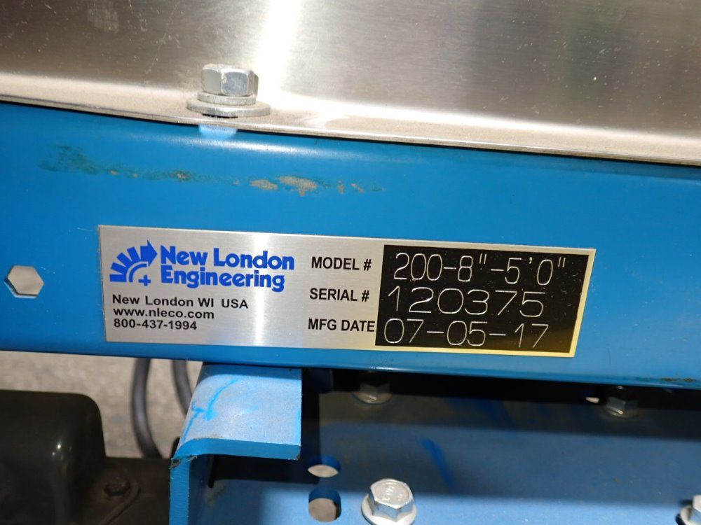 New London Engineering Power Belt Conveyor