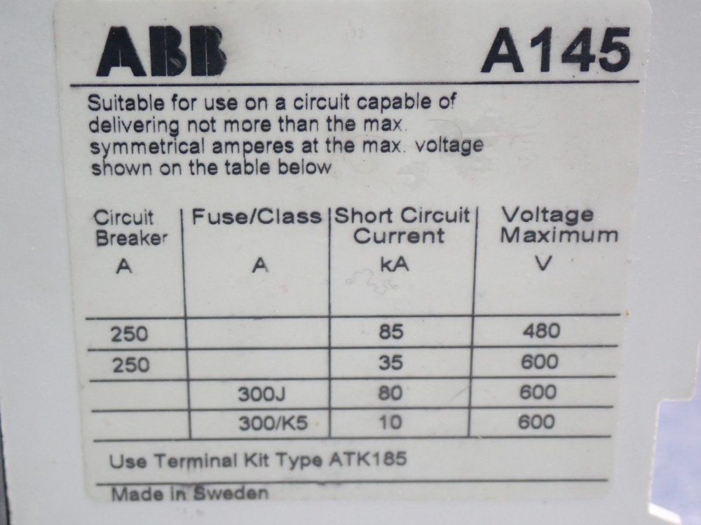 Abb Contactor