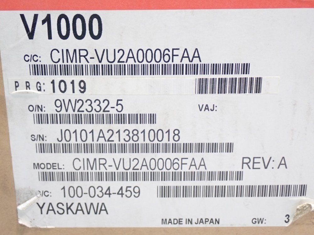 Yaskawa V1000 Ac Drive