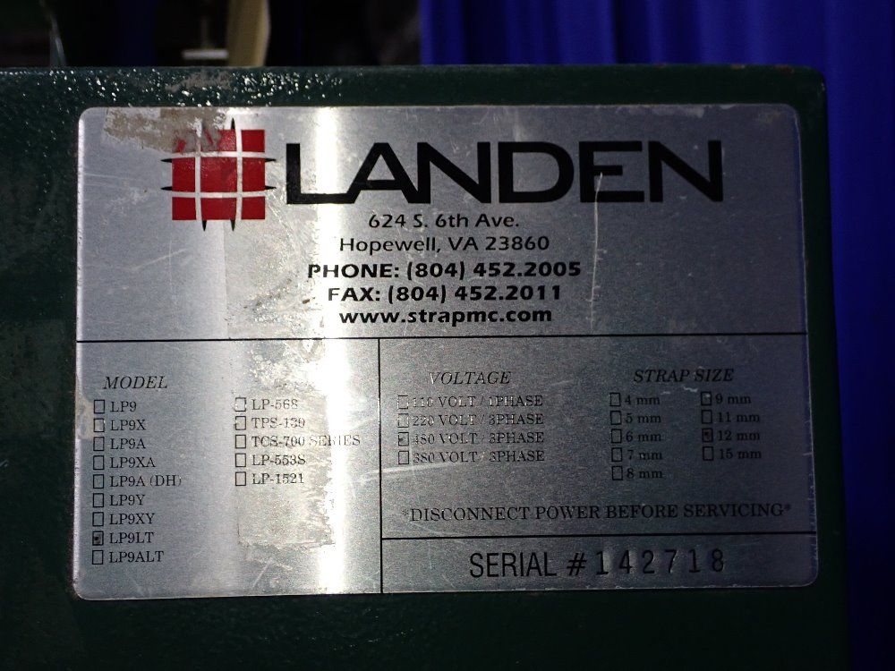 Landen Strapping Machine