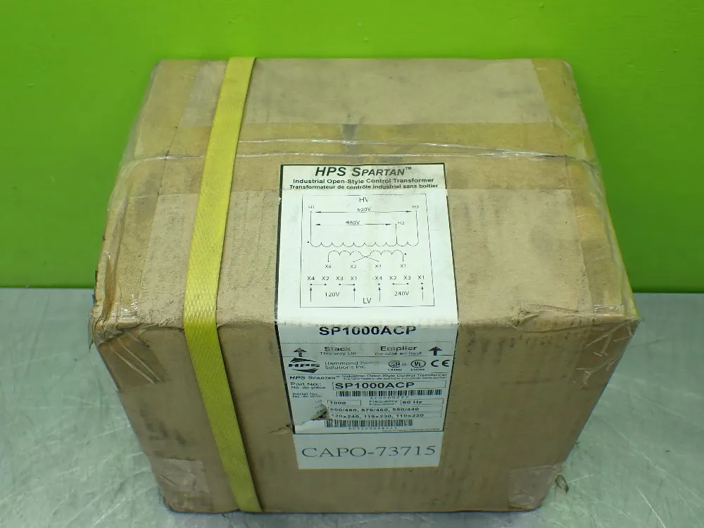 Hps Industrial Open-style Control Transformer. - Sp1000acp