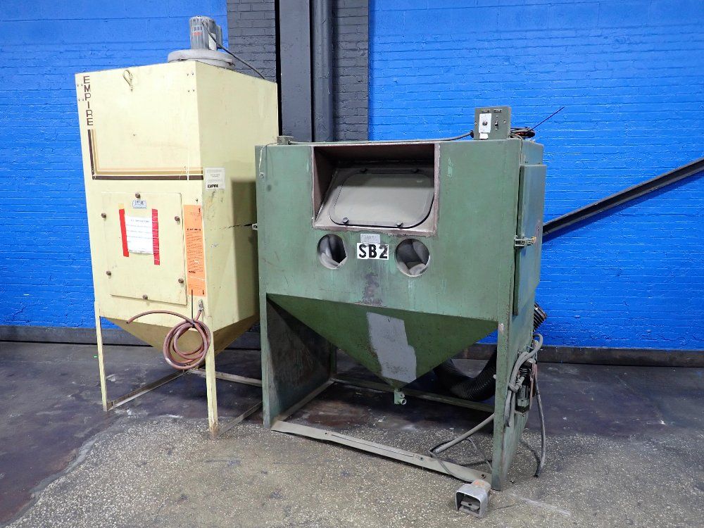 Empire Empire Cab36605 Blast Cabinet W Dust Collector