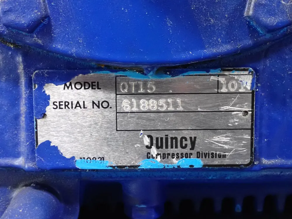 Quincy 15 Hp Mqt15st15hp Air Compressor - Mqt15st15hp
