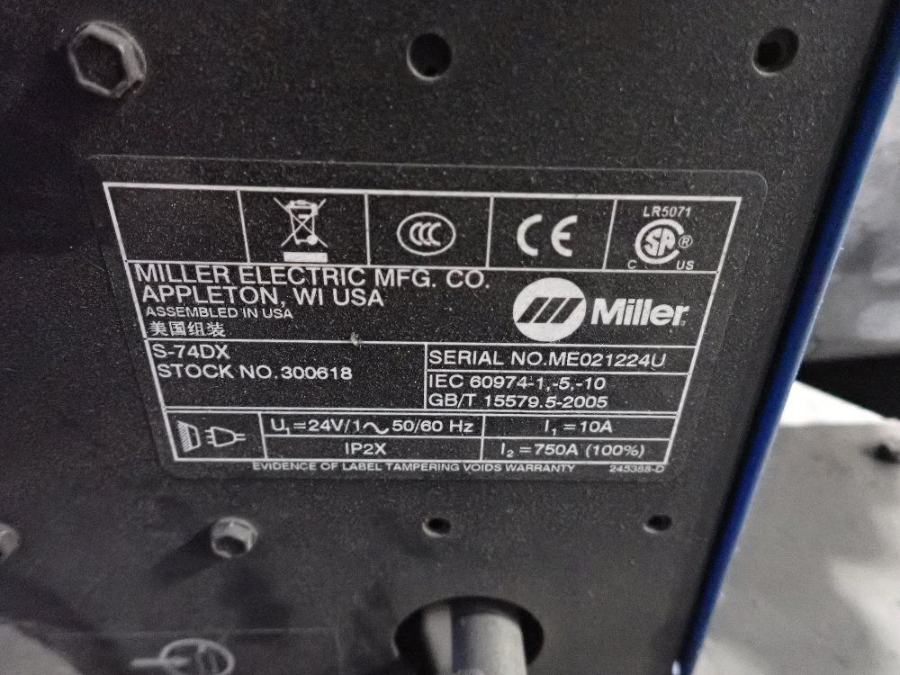 Miller 24v S-74dx Wire Feeder - S-74dx