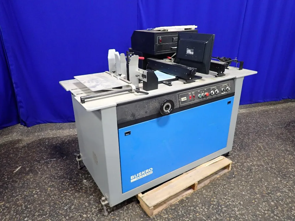 Buskro 1999 Buskro Bk660 Ink Jet System