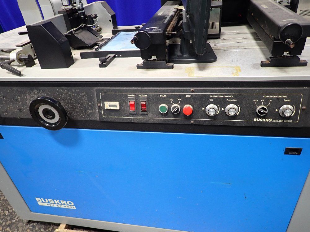 Buskro 1999 Buskro Bk660 Ink Jet System