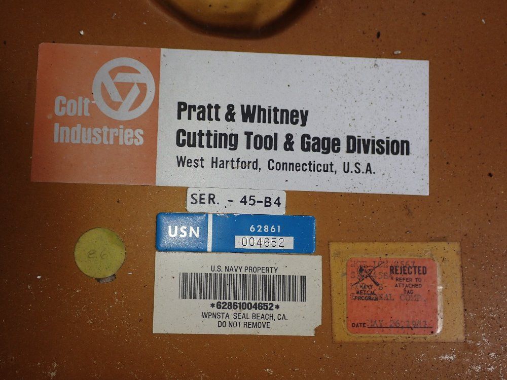 Pratt  Whitney Colt Gage