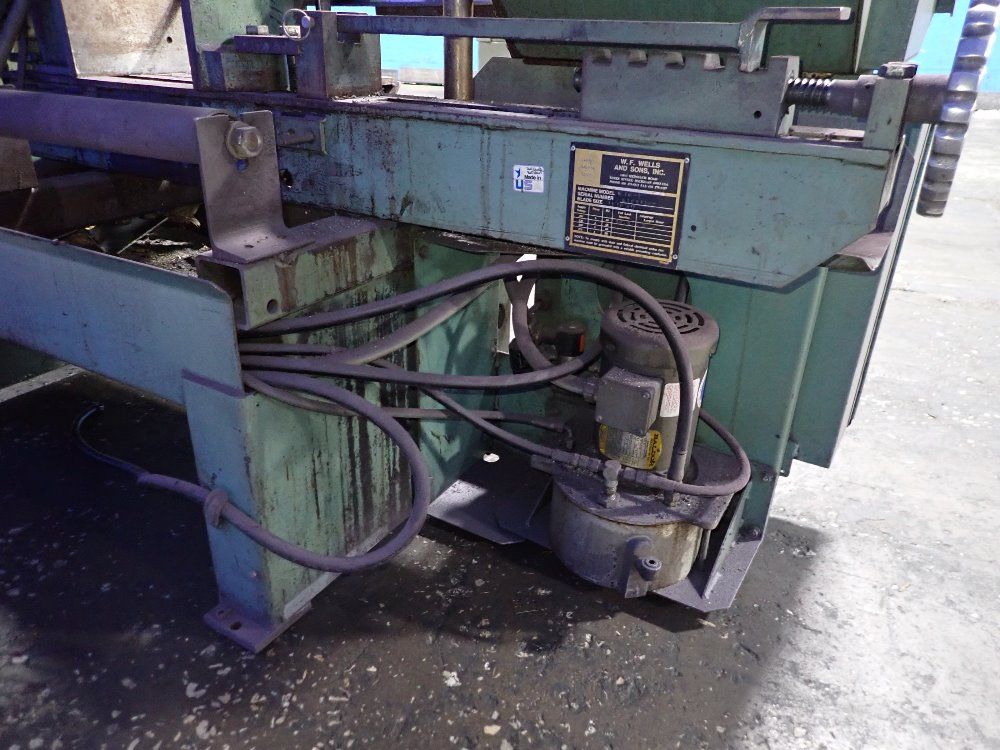 Wf Wells Wells W101 Horizontal Band Saw