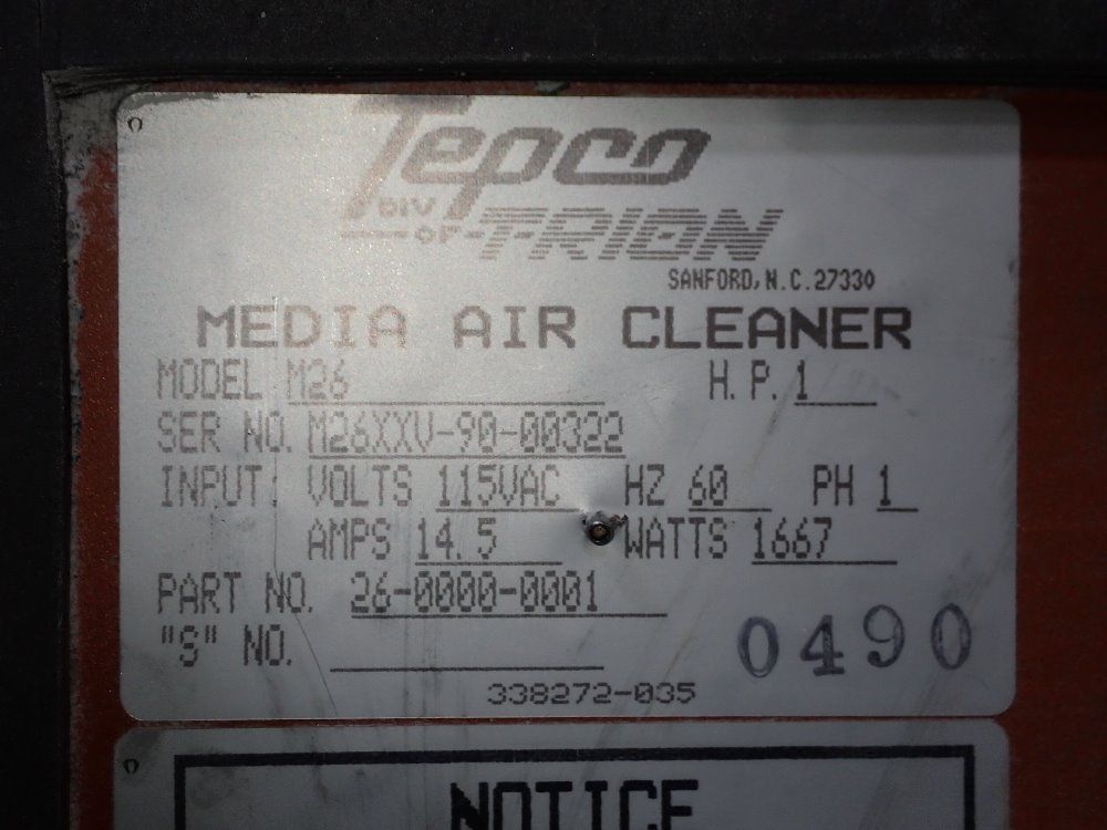 Tepco Dust Collector