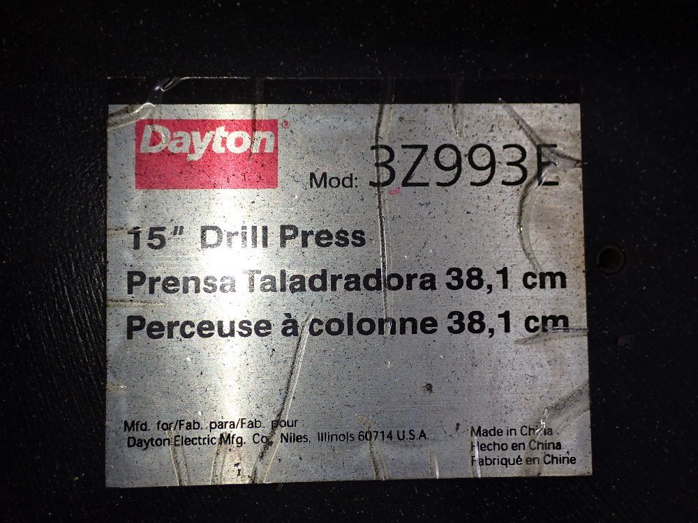 Dayton Drill Press
