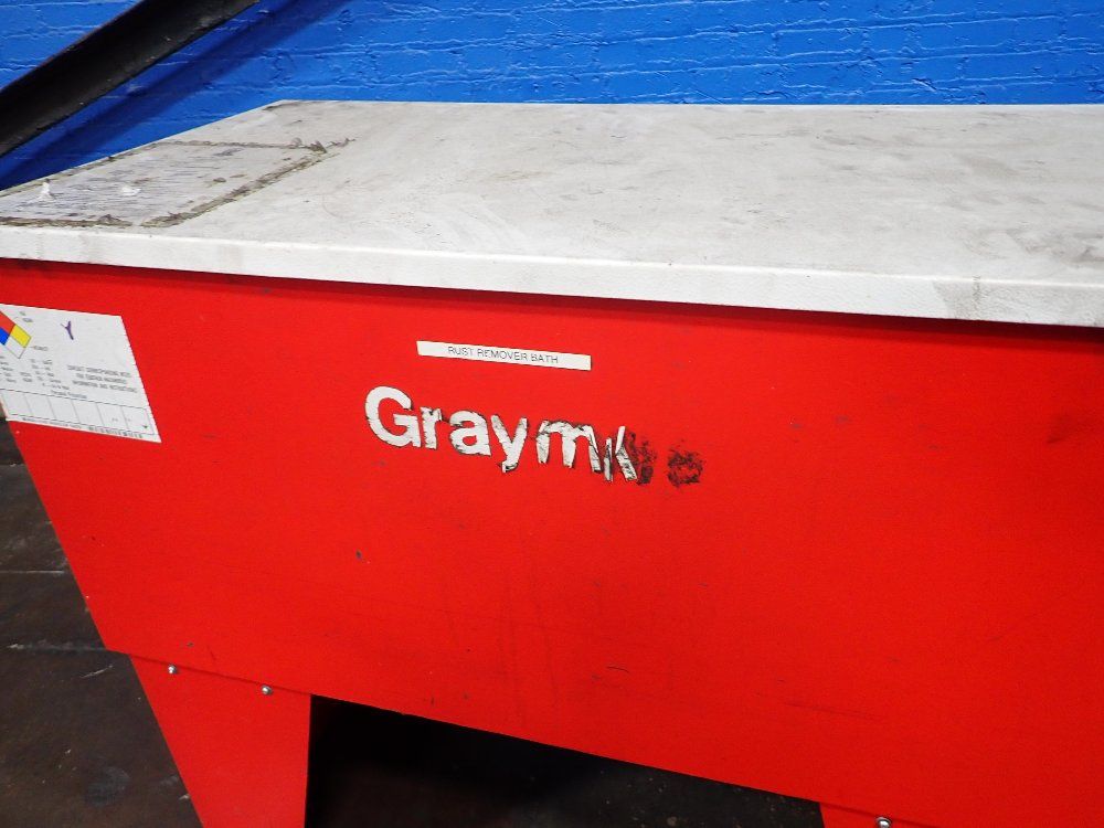 Graymills 21"x41"x18" Rust Remover Bath - Pl422-a