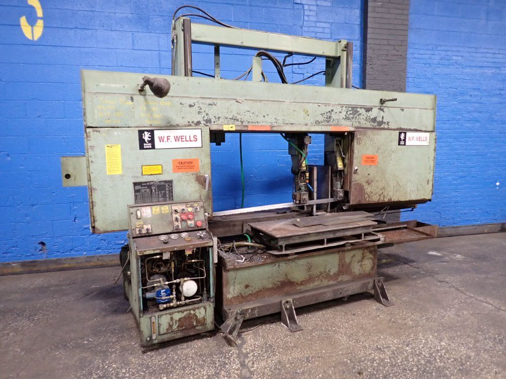 Wf Wells Horizontal Bandsaw