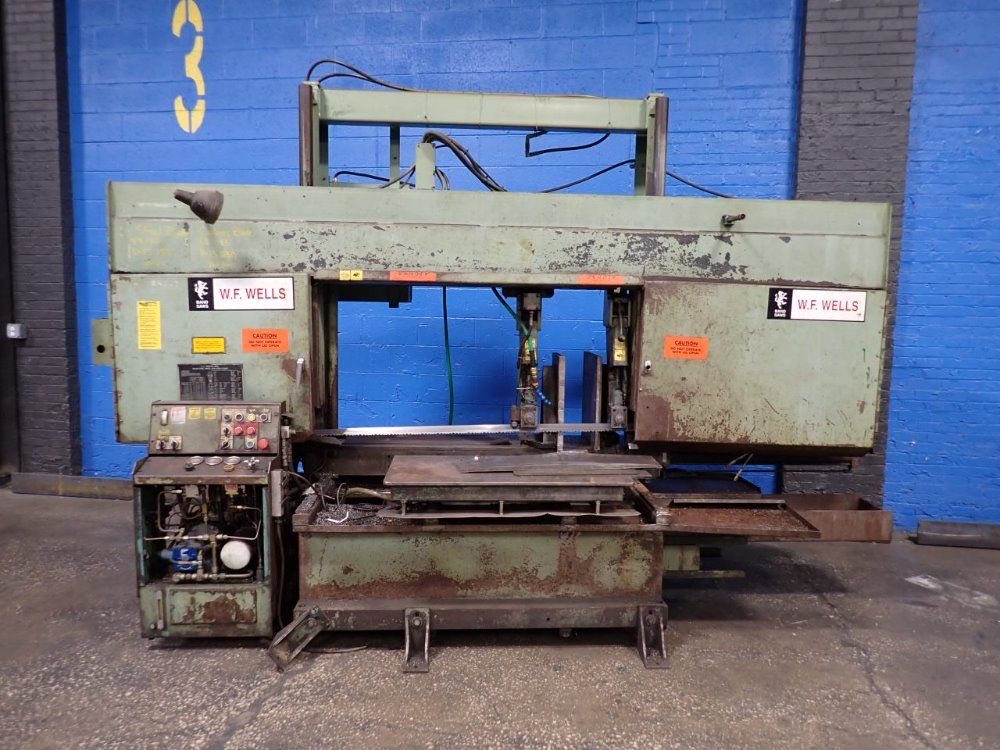 Wf Wells Horizontal Bandsaw