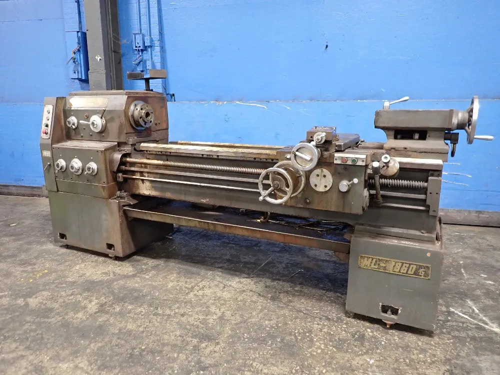 Mighty Turn 1988 Mighty Turn Mz1860g Gap Bed Lathe