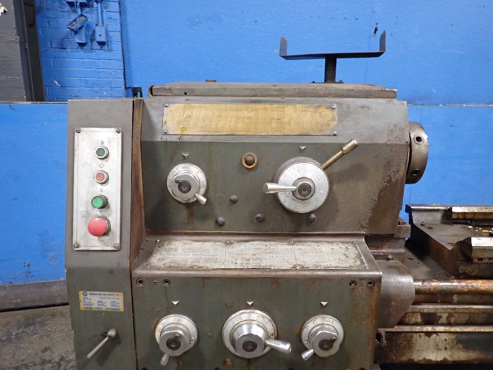 Mighty Turn 1988 Mighty Turn Mz1860g Gap Bed Lathe