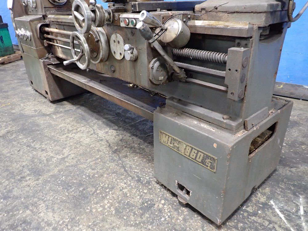 Mighty Turn 1988 Mighty Turn Mz1860g Gap Bed Lathe