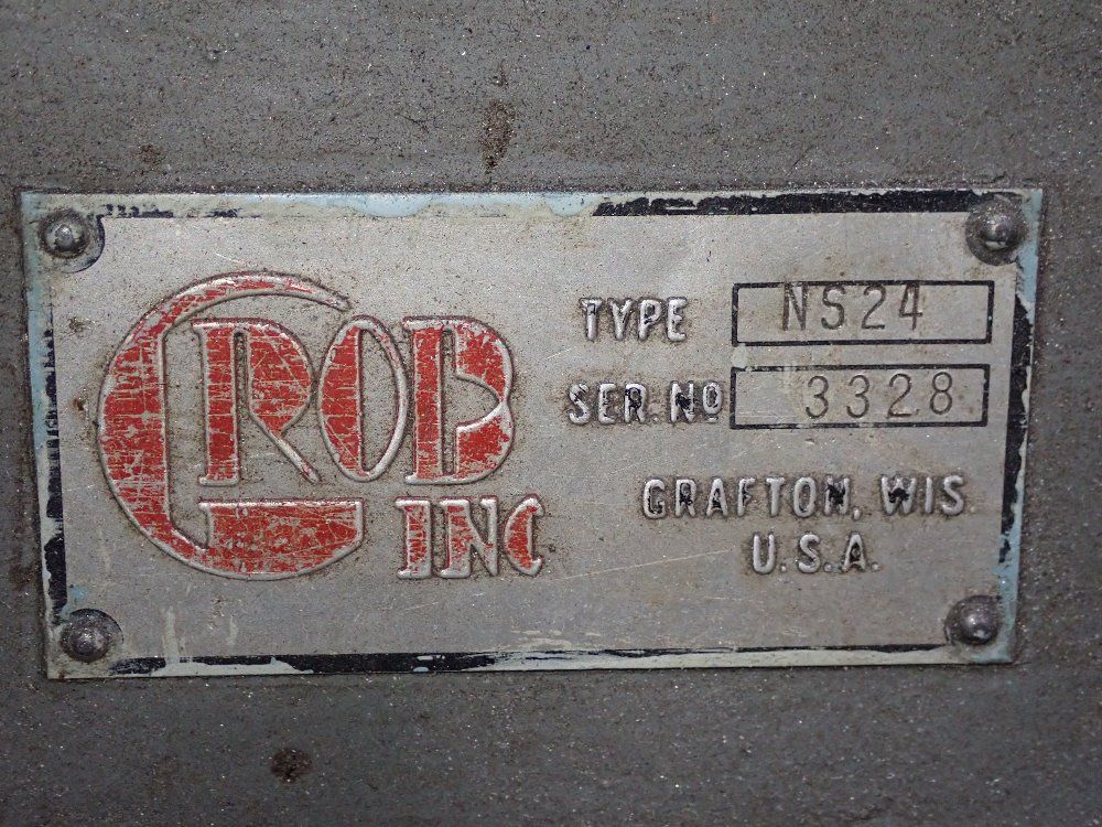 Grob Vertical Band Saw