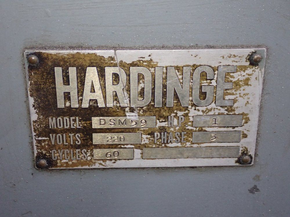 Hardinge Turret Lathe - Dsm59