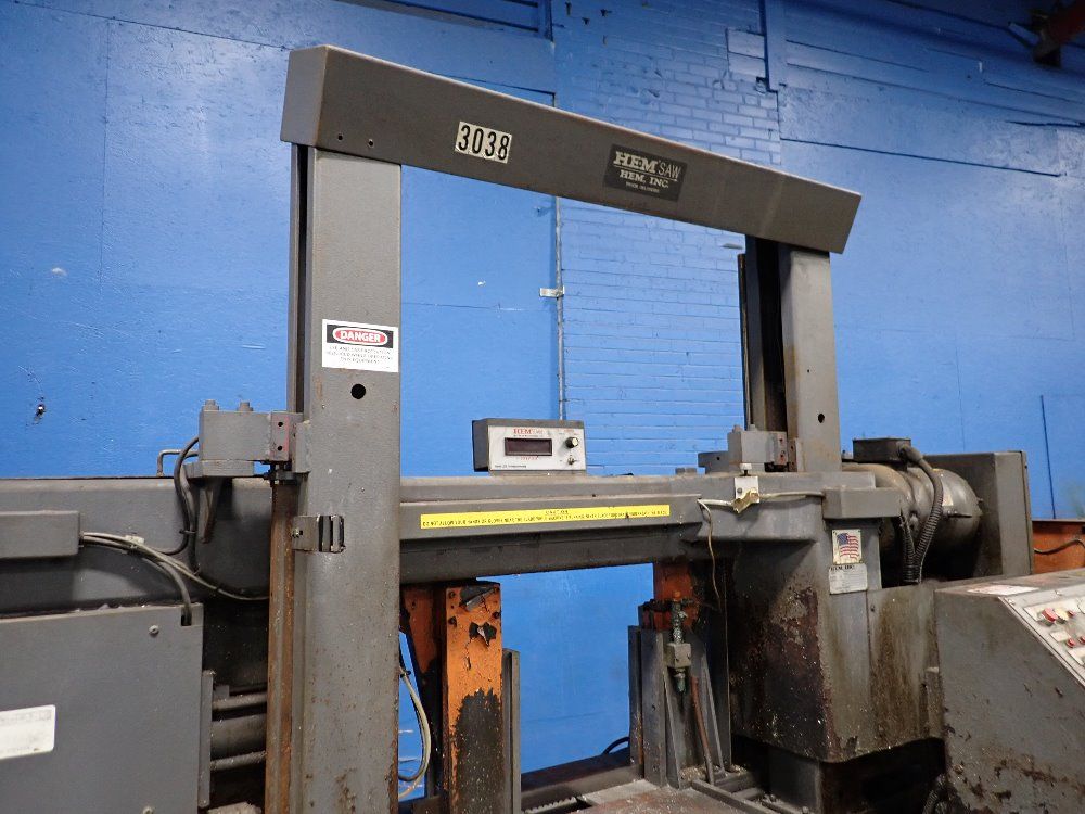 Hem Inc Hem Inc Dc20hac Horizontal Band Saw
