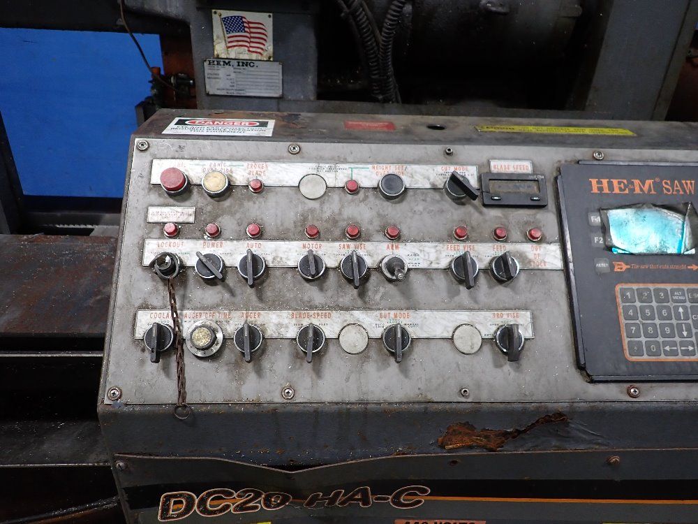Hem Inc Hem Inc Dc20hac Horizontal Band Saw