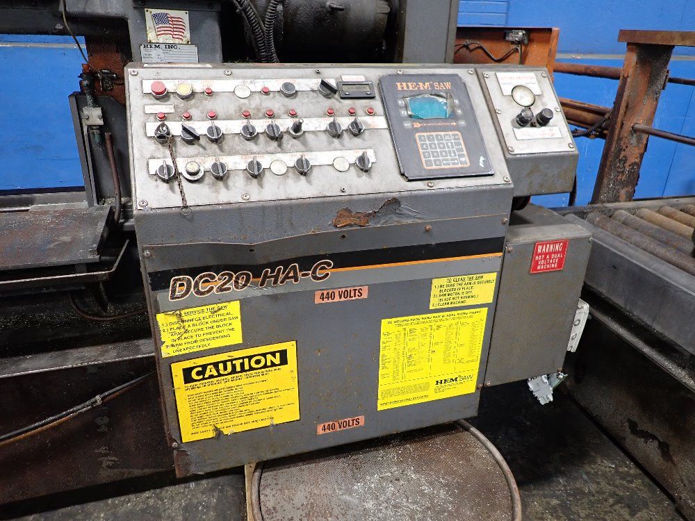 Hem Inc Hem Inc Dc20hac Horizontal Band Saw