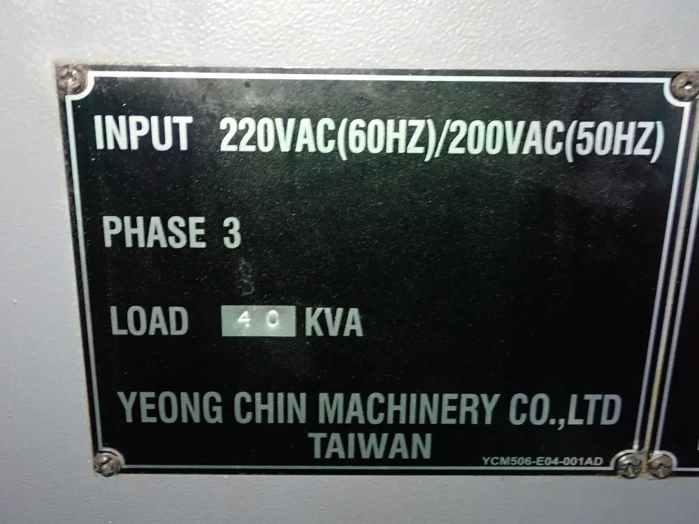 Ycm 2006 Ycm Gt 250ma Cnc Lathe