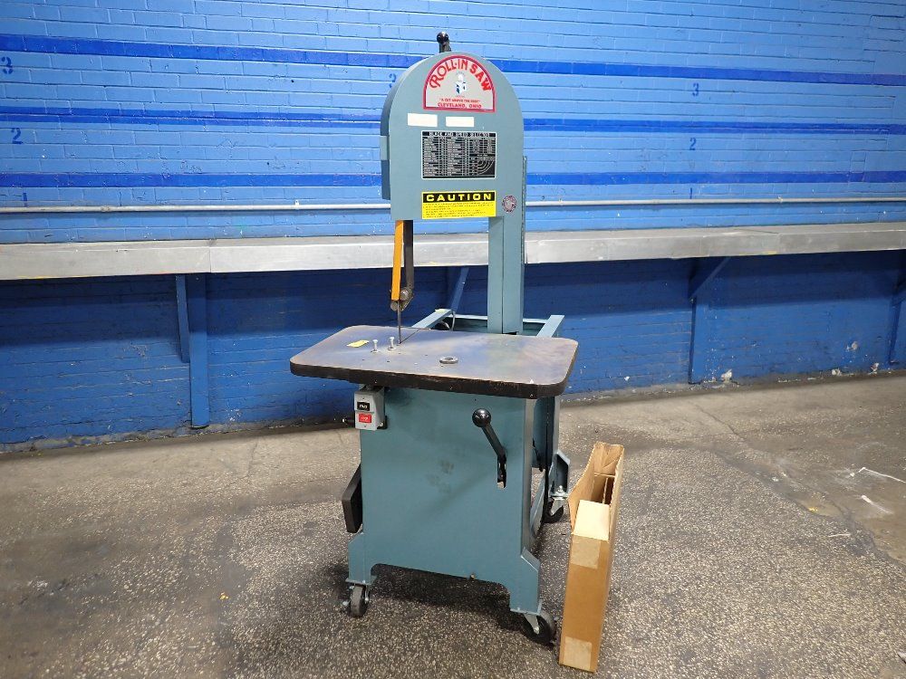 Roll In Saw 1999 Roll In Saw Ef1459 Vertical Band Saw