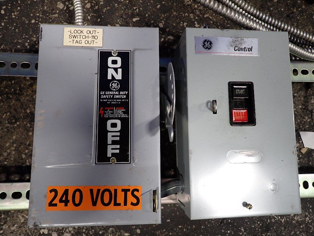 General Electrics Safety Switchcontrol Unit