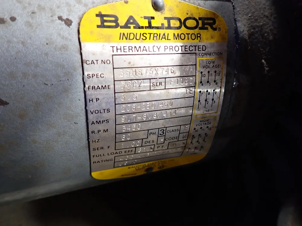 2.5/3.5 Hp Regenerative Blower - R6335a-13