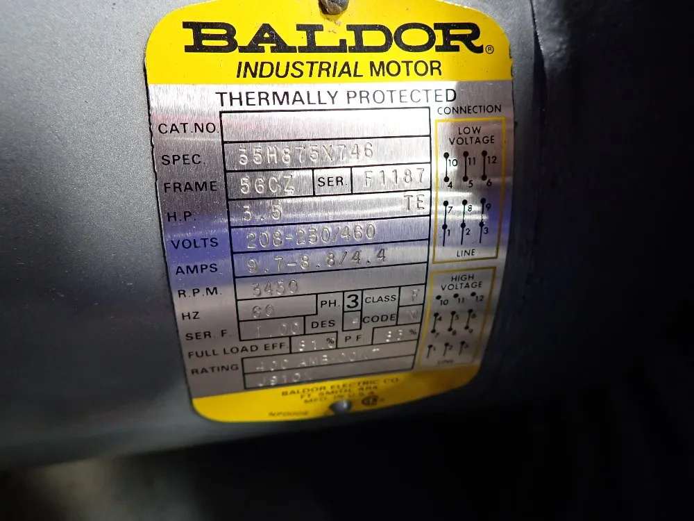 2.5/3.5 Hp Regenerative Blower - R6335a-13