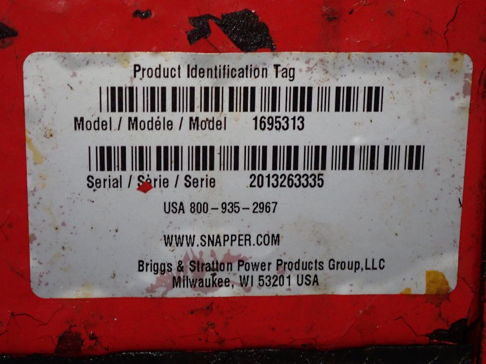 Snapper Snow Blower