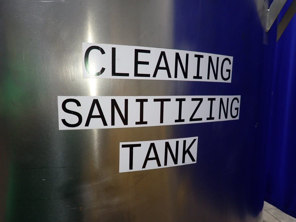 Grainger 1000 Gallons S/s Tank