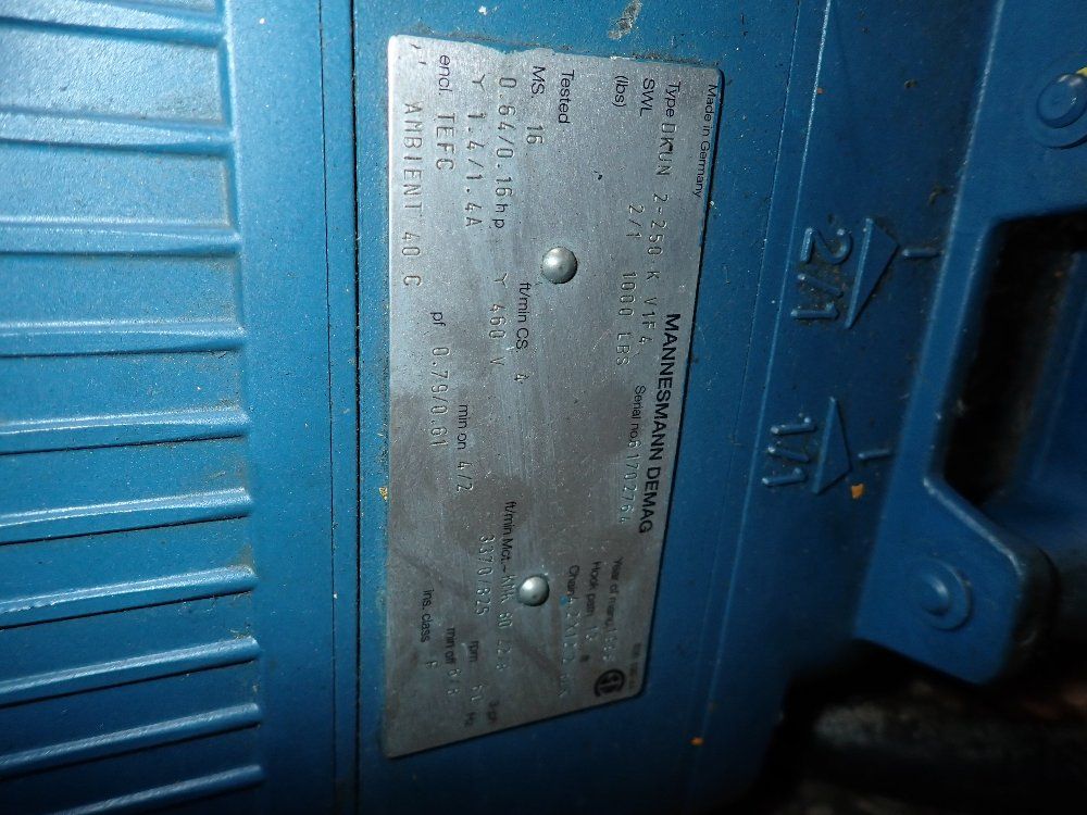 Demag Electric Chain Hoist