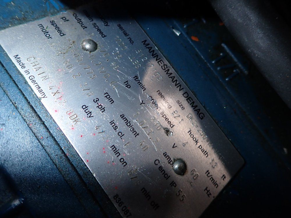 Demag Electric Chain Hoist
