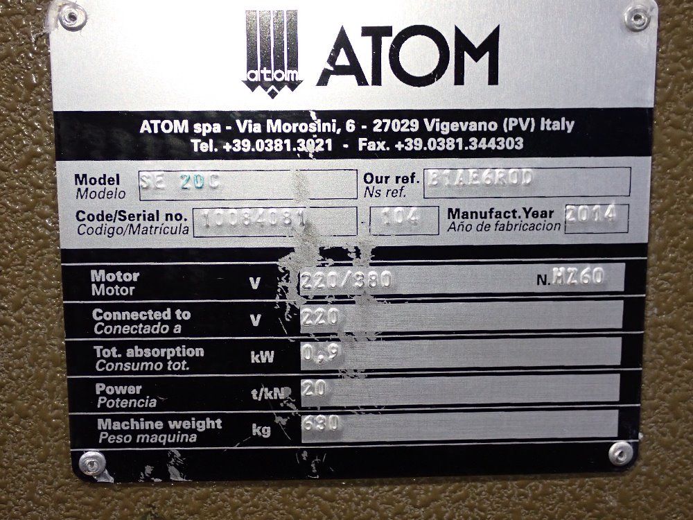 Atom 2014 Atom Se20c Clicker  Press