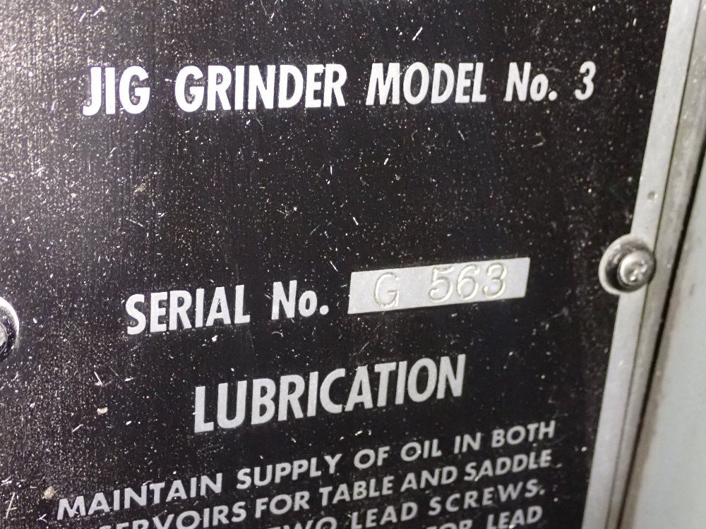 Moore Moore No3 Jig Grinder
