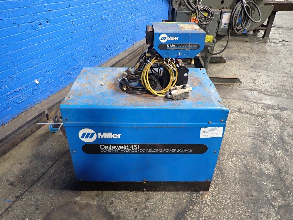 Miller 38v/480a Welder - Deltaweld 451
