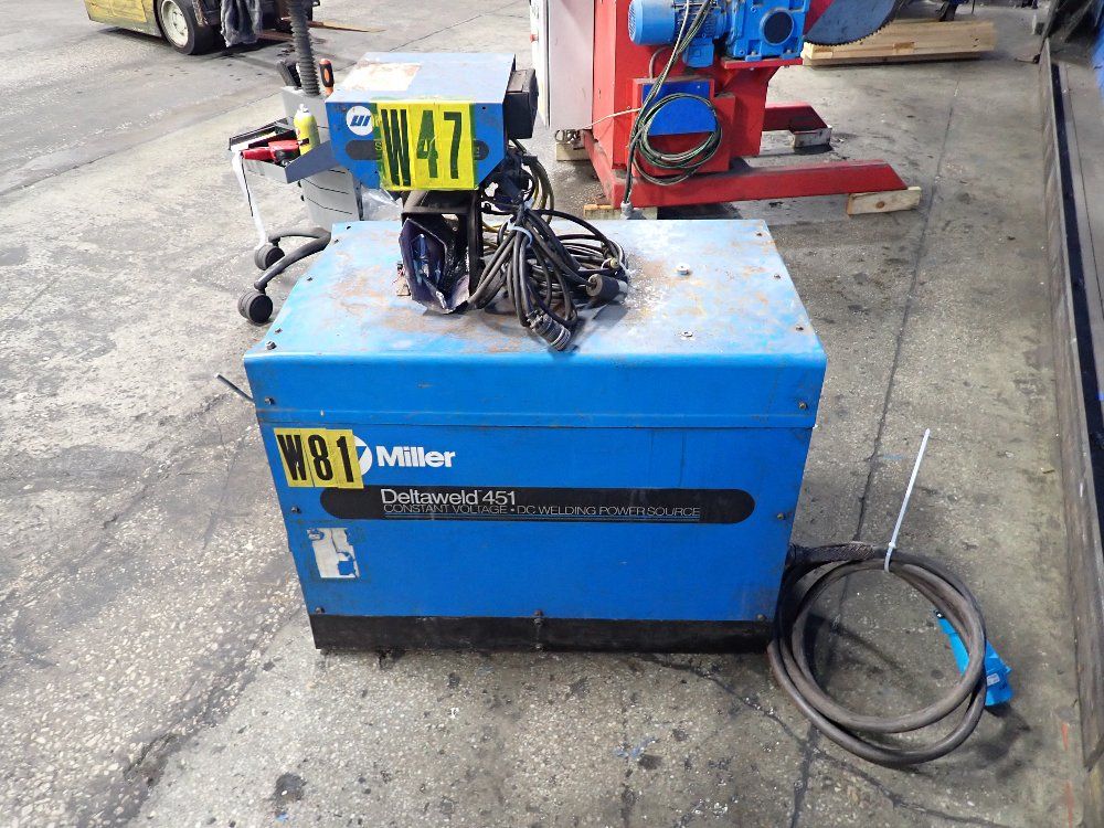 Miller 38v/480a Welder - Deltaweld 451